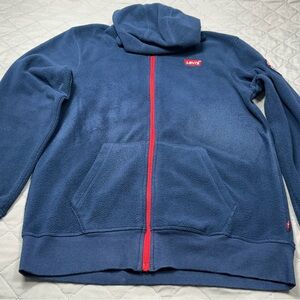 Levi's Kids Blue Jacket with Red Accents